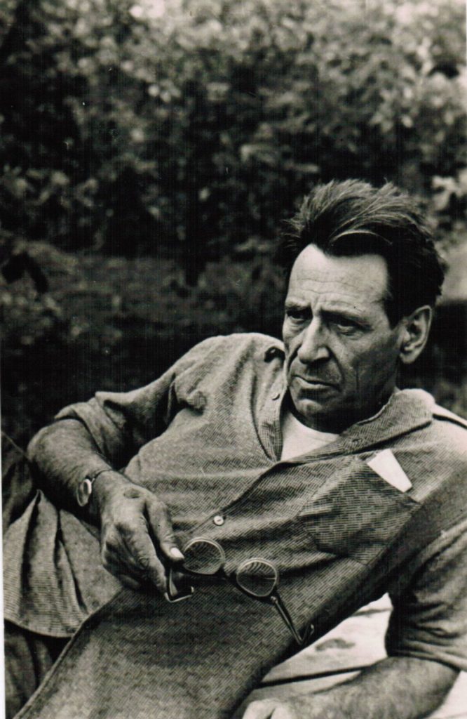 А.А.Штейнберг. После освобождения из заключения. Около 1960 г. Таруса.