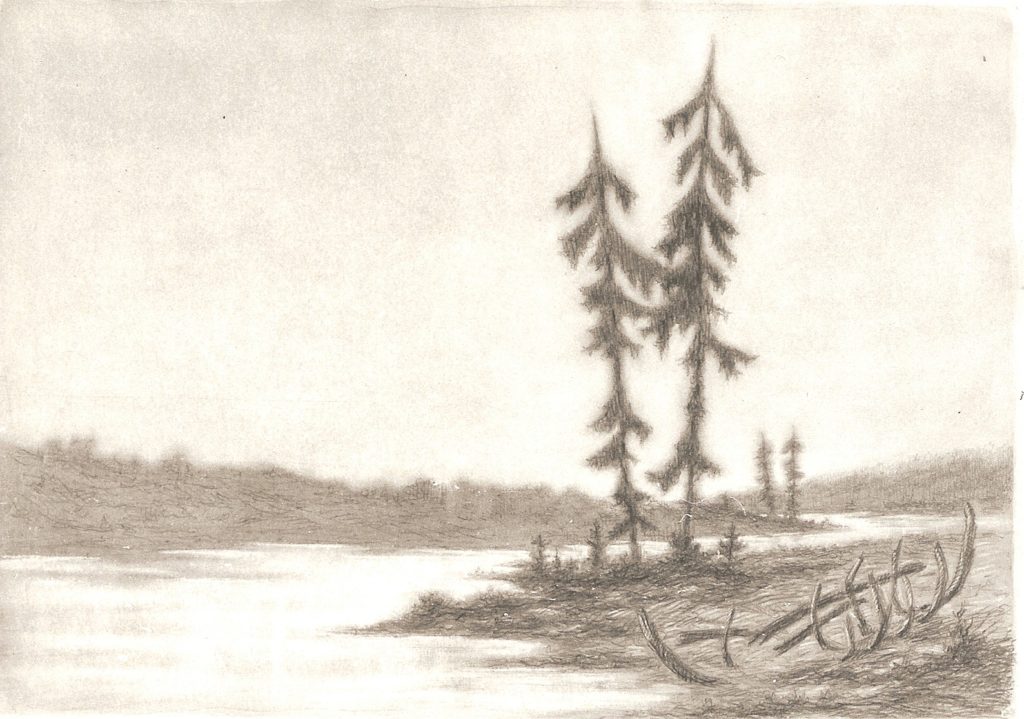 Рисунок Аркадия Штейнберга.